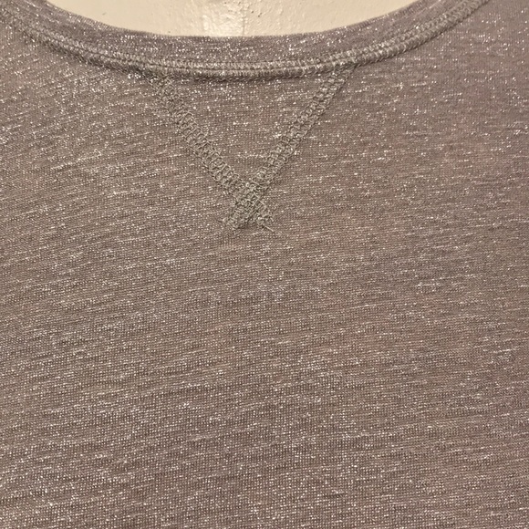 LOFT shimmery gold T-shirt ▪️ sz Small - Picture 7 of 8